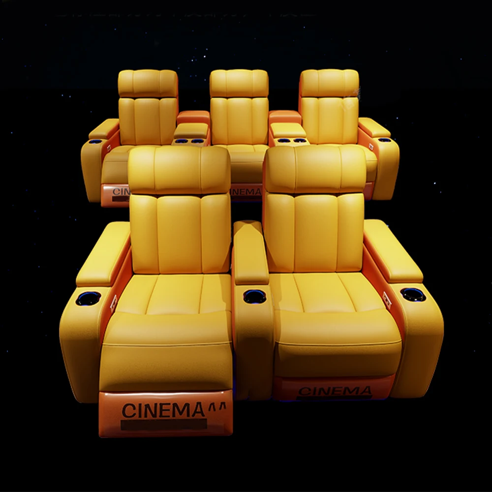 Home Cinema Chairs - MANBAS – luksusowe, elektrycznie regulowane fotele