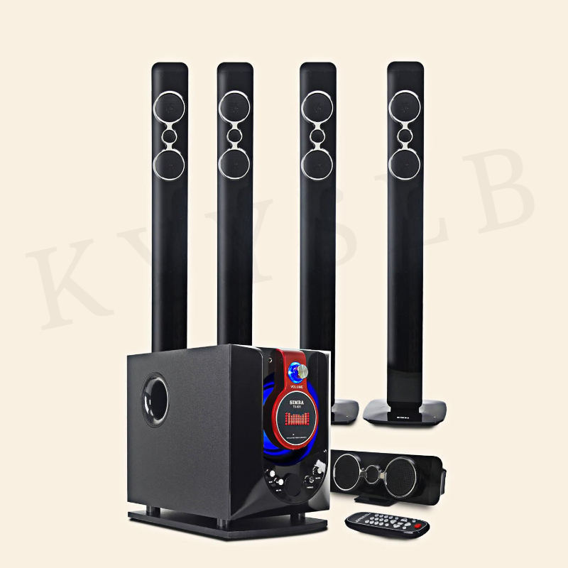 8-calowy zestaw głośników 5.1  – Audio Home Cinema recenzja i cena